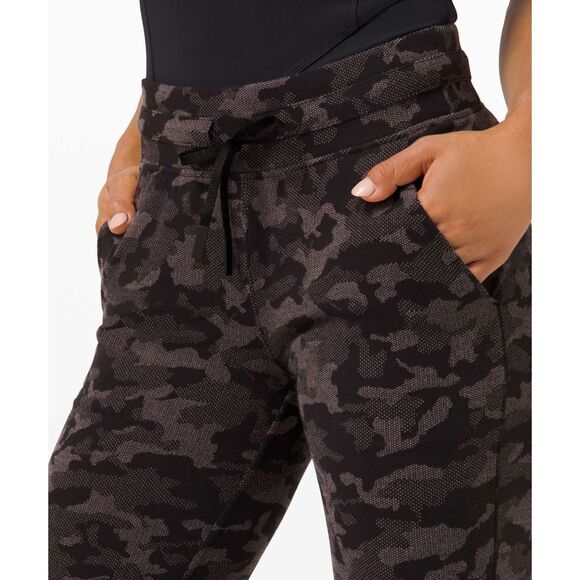 Lululemon Ready to Rulu Jogger Heritage Camo Jacquard Black Lunar Rock Size 4 - Picture 9 of 13